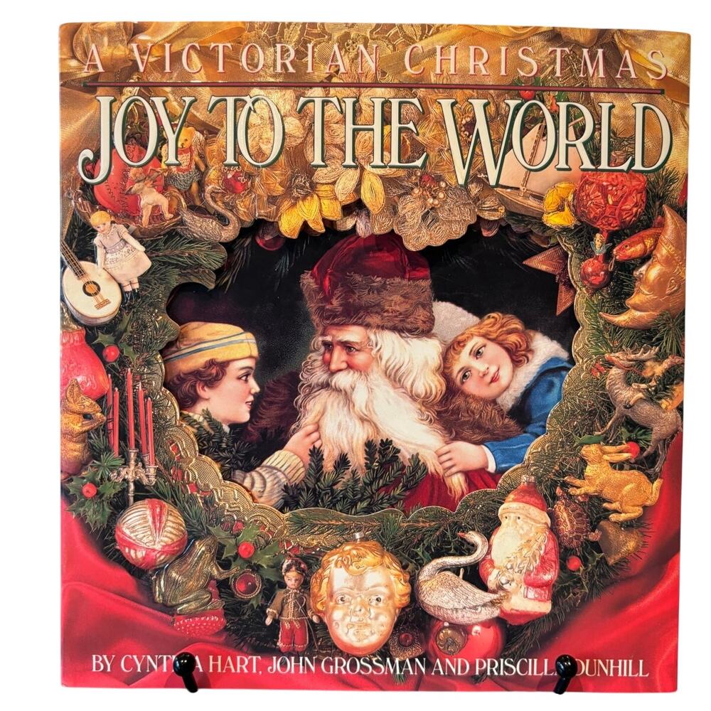 VTG 1990 Joy to the World, Victorian Christmas by Hart, Grossman, Dunhill, HCDJ